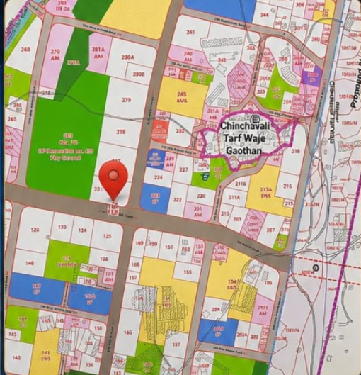 CIDCO NAINA TPS 12 Map Layout